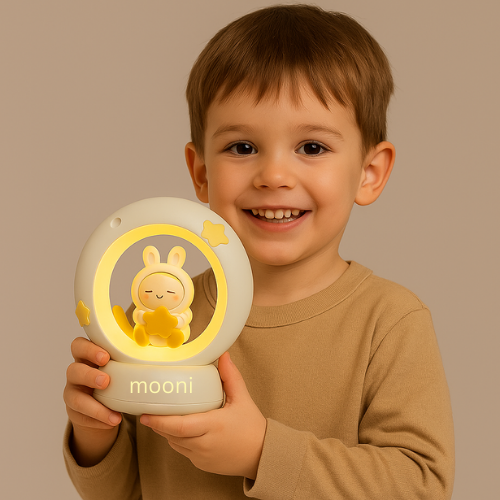 האור המרגיע של mooni – מנורת חיות שהופכת כל לילה לחלום