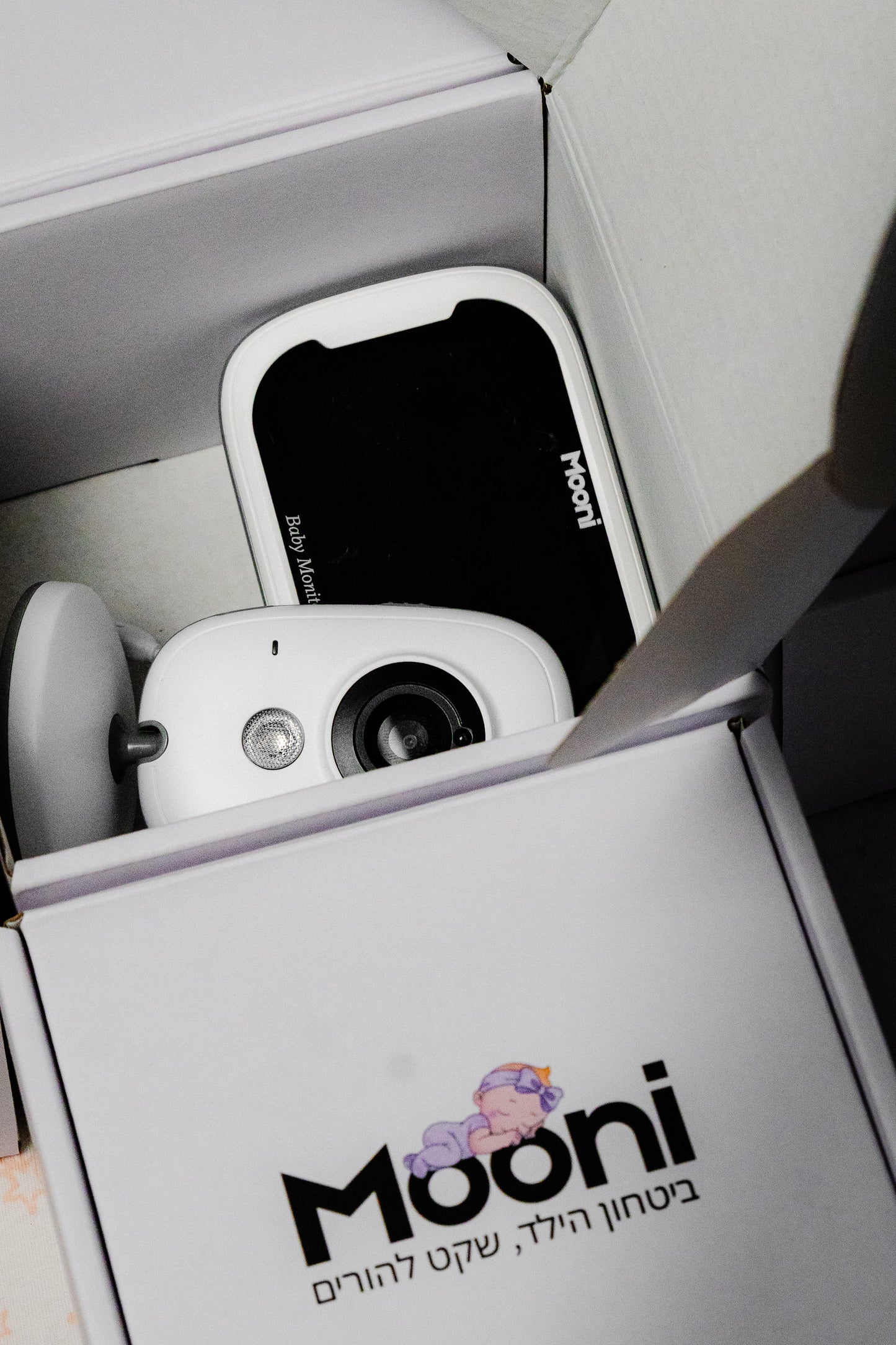 Mooni™ - מוניטור לשינה בטוחה יותר